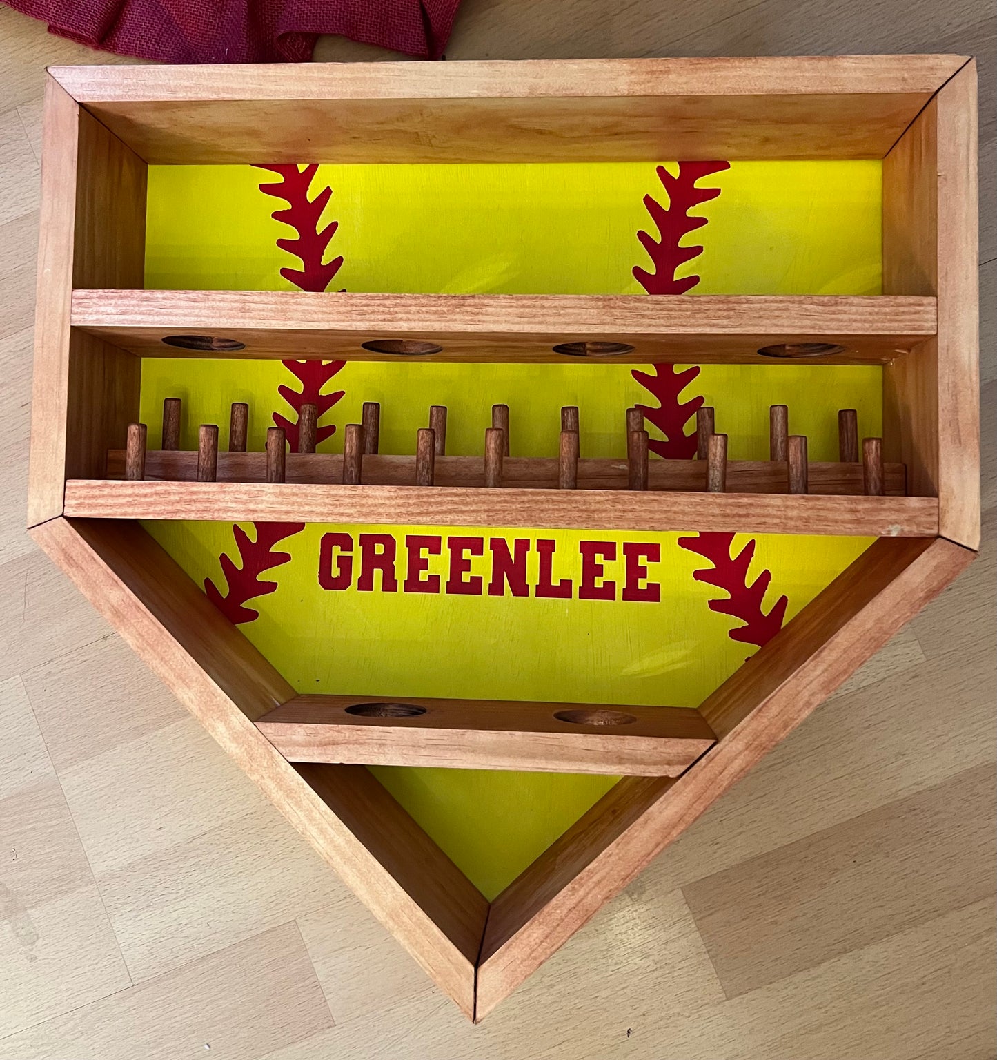 Softball / Baseball Wall Display