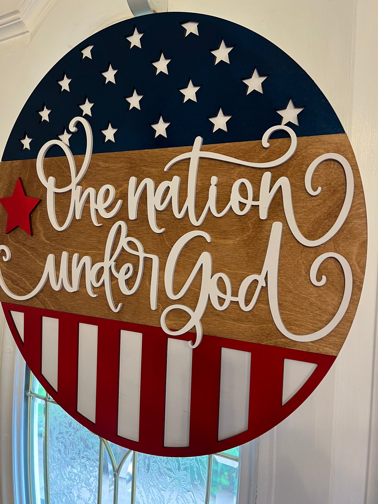 One Nation Under God Door Round