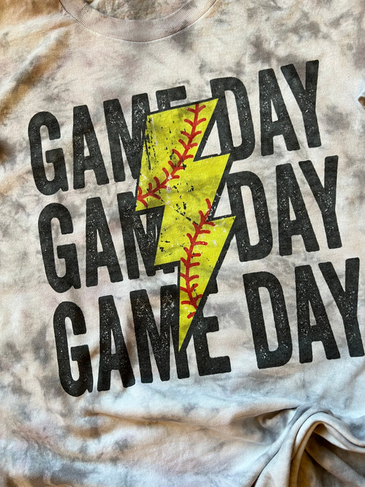 Game Day Softball Baseball tee