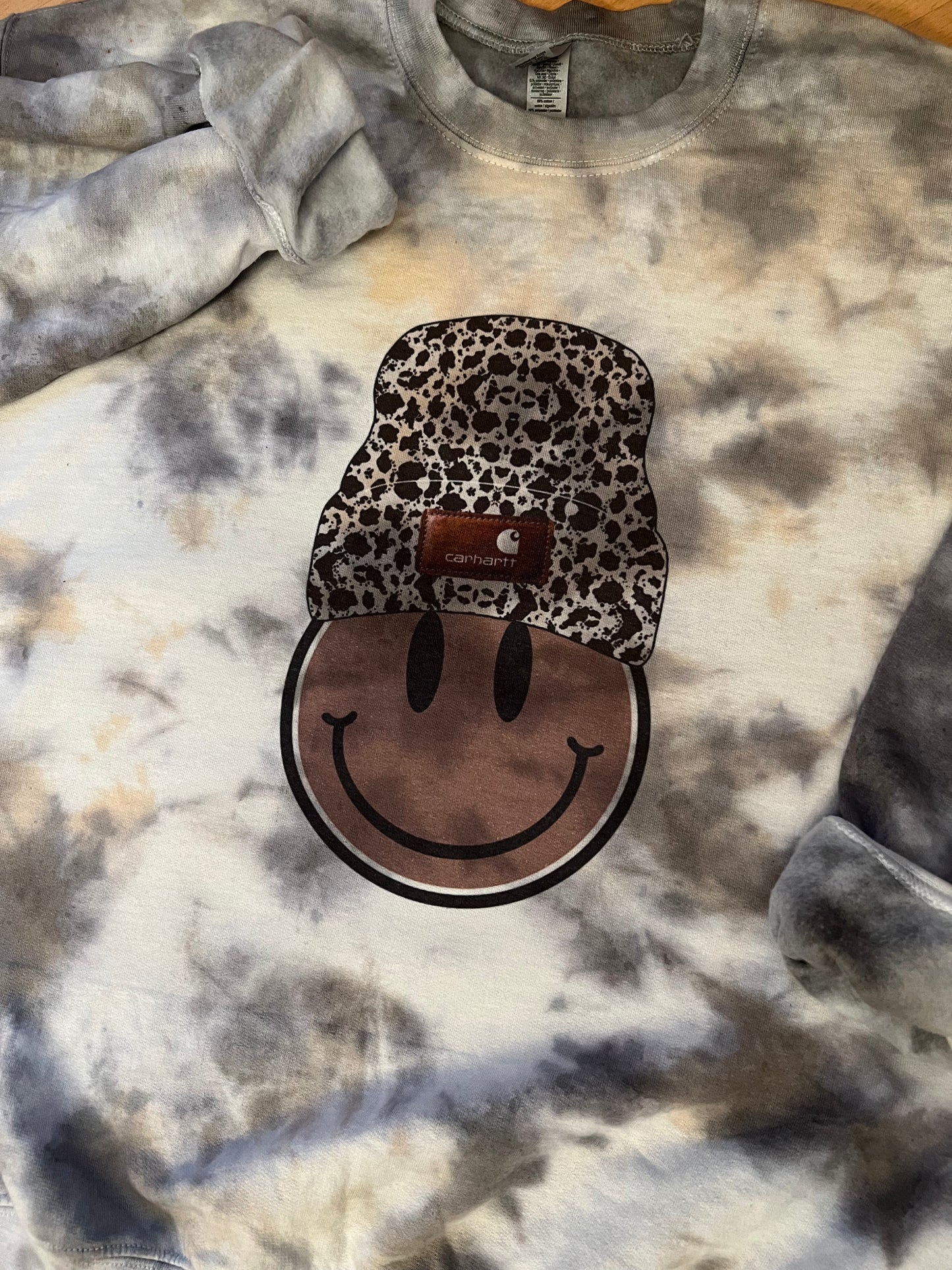 Smile CH Cow Print Tee / Sweatshirt