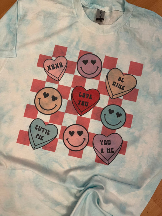 Valentines Retro TyeDye