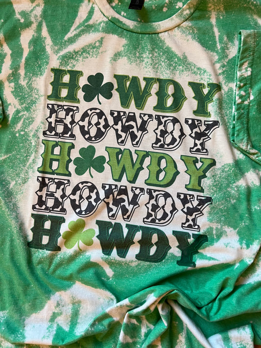 Howdy St Patty tee